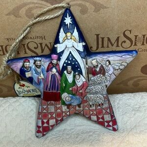 Jim Shore Nativity Star Ornament - 2008